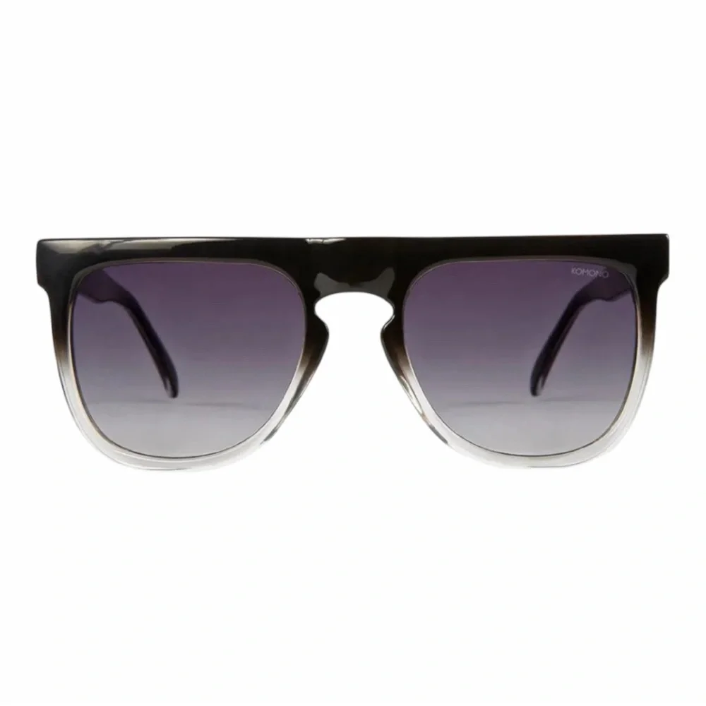Komono Black Gray Gradient Sunglasses NEW Bennet Paisley